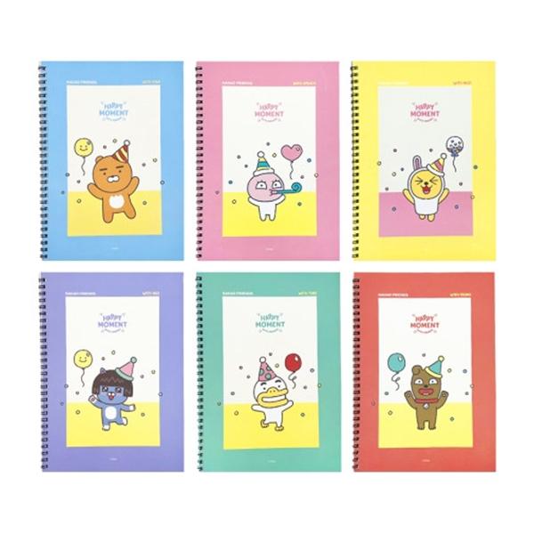 카카오프렌즈 신학기 스프링 원링 노트 공책 (10권)