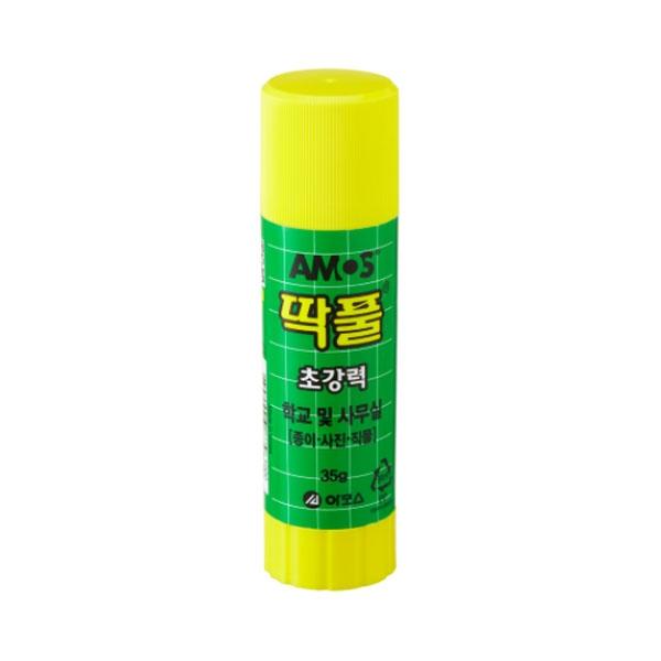아모스 초강력 고체풀 딱풀 35g