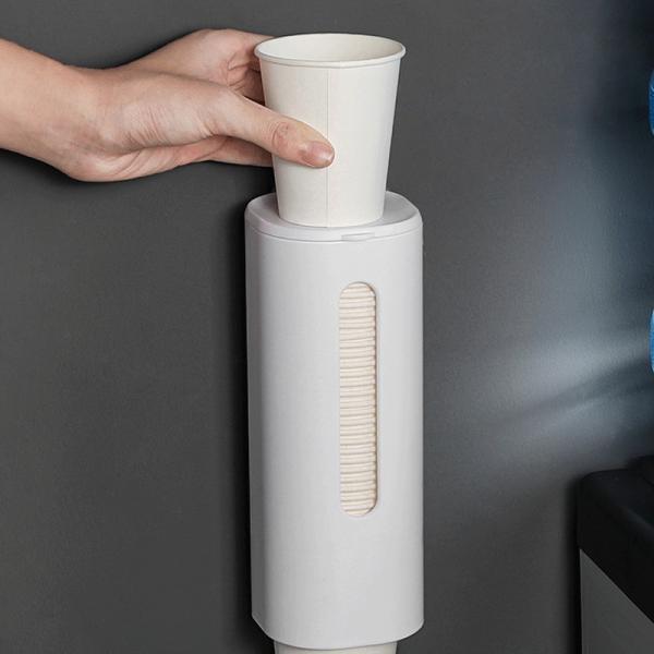 종이컵 디스펜서 부착식 종이컵 홀더종이컵보관함 1단 거치대 M11188