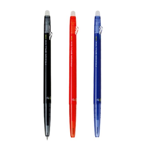 파이롯트 프릭션 볼 슬림 지워지는 볼펜 0.38mm