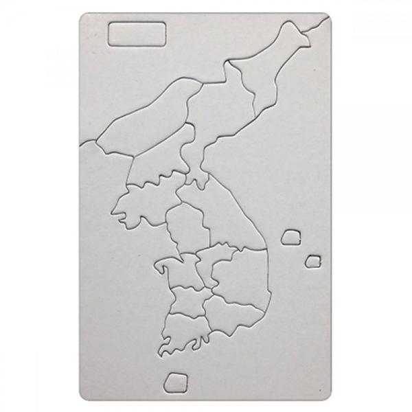 1500 그리기퍼즐 한국지도 대