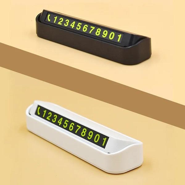 전화번호 숨김 주차알림판-랜덤발송 야광숫자