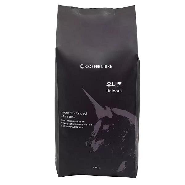 커피리브레 유니콘 1.13kg 원두커피 홀빈
