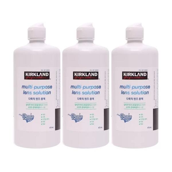 다목적 렌즈 관리용액473ml x3개x2박스 세정액