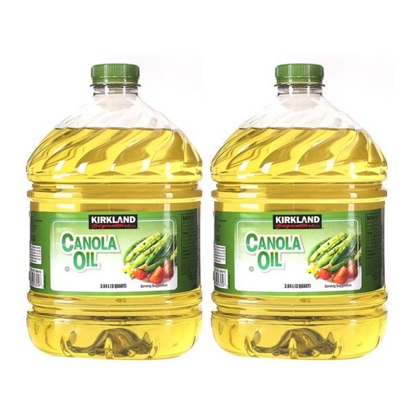 커클랜드 카놀라유 2830ml x 2개 식용유 오일