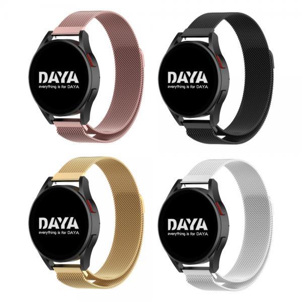DAYA 갤럭시워치 5 4 3 스트랩 20mm 밀레니즈루프 밴드 스트랩
