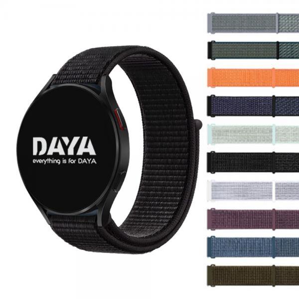 DAYA 갤럭시워치 5 4 3 스트랩 20mm 스포츠루프 밴드 스트랩