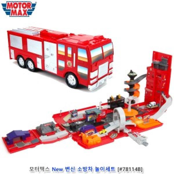 모터맥스 변신소방차놀이세트 (#78114)