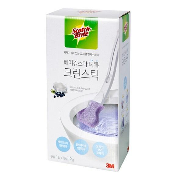 스카치브라이트 베이킹소다 변기 크린스틱x2세트