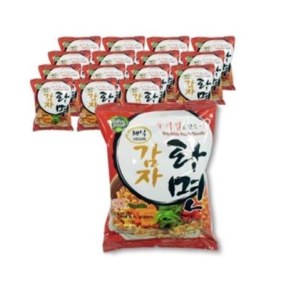 삼육 우리밀 채식감자라면(얼큰) 16봉(1박스)
