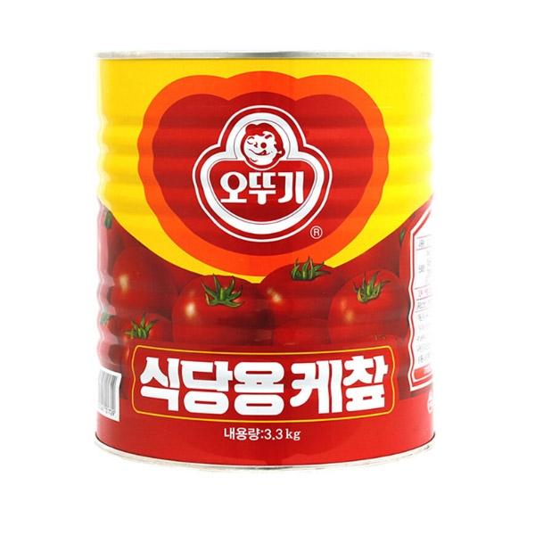오뚜기 식당용 케찹 캔 3.3kg