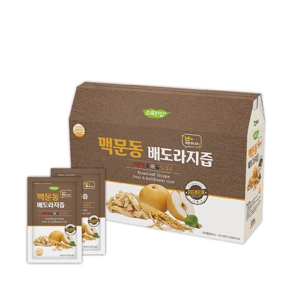 국내산 맥문동 배도라지즙 80ml x 21포