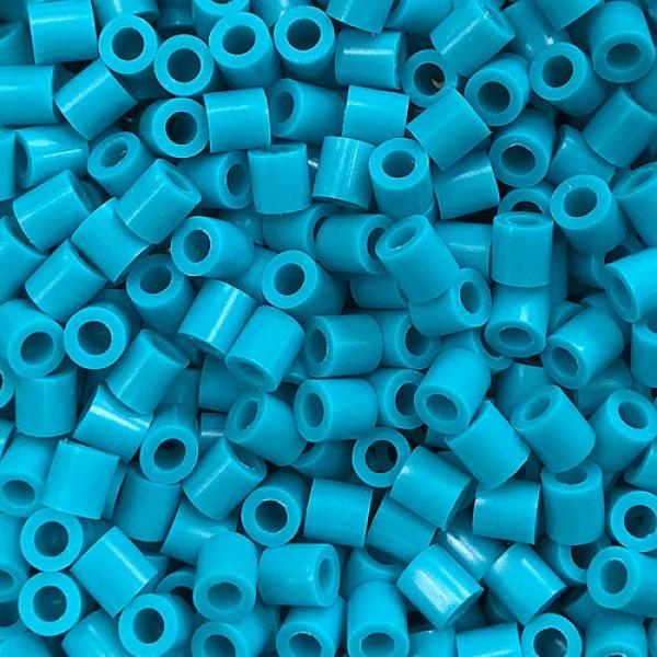 2-4) 컬러비즈 청록색 5x5mm (약1000개입)