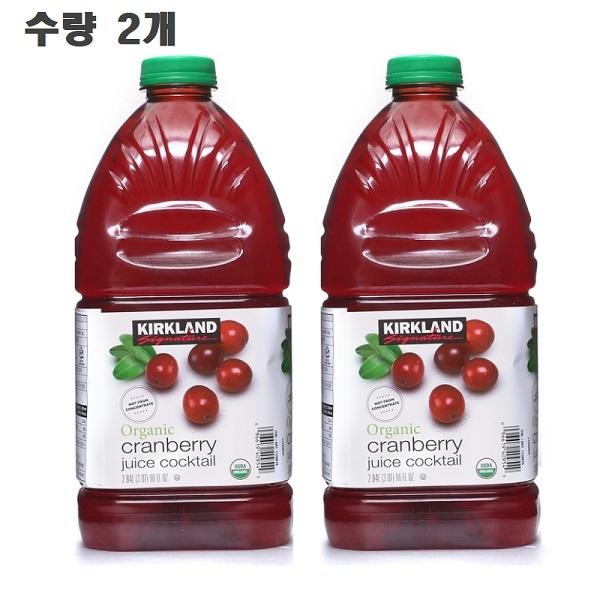 coco커클랜드 시그니춰 크랜베리주스2.84L x2병 x2개