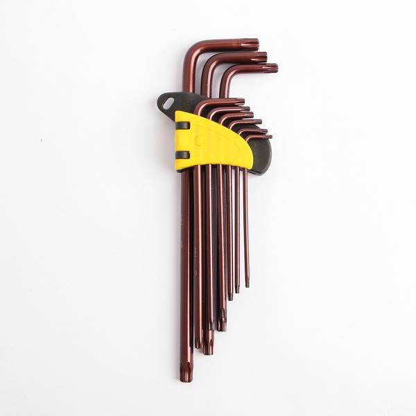 고급형 9종 육각 별렌치(홀)(17.5cm) 육각렌치세트