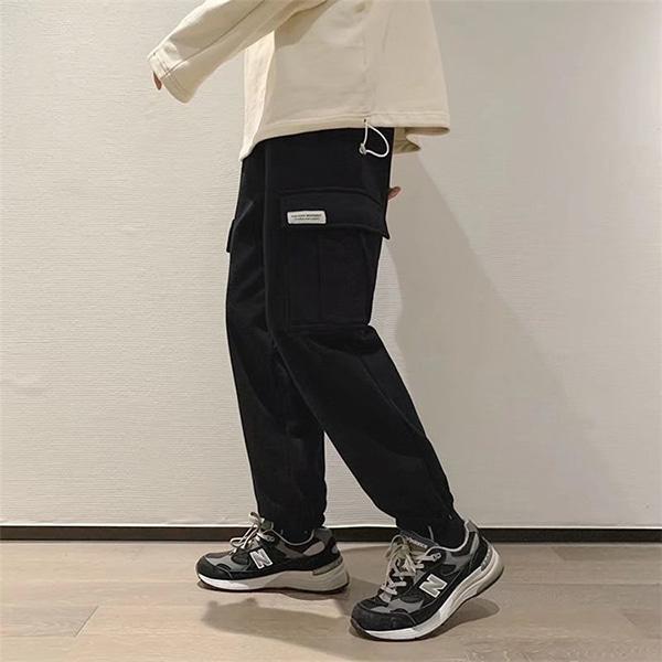 [BB409] IS-PA23 / 2컬러 밴딩카고팬츠