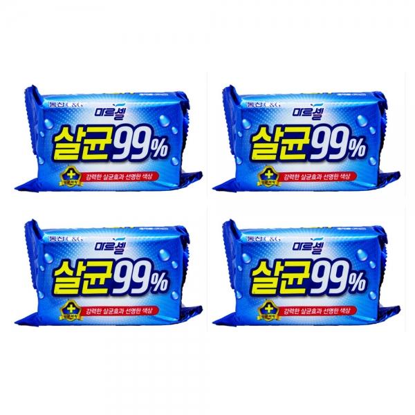 크리오 마르셀 살균 99% 세탁비누 230g 4입