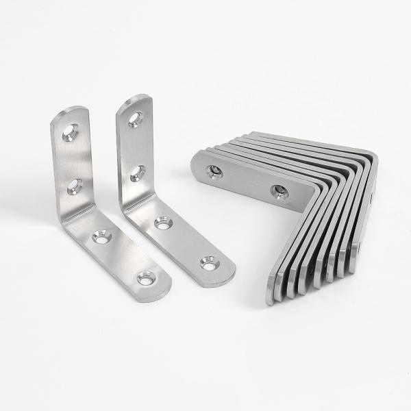 영달철물 스텐꺽쇠 코너철 10p ㄱ자 선반대 65x65mm