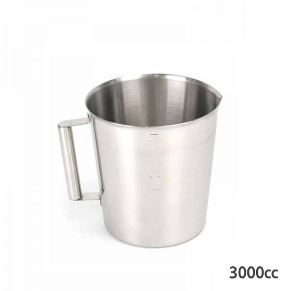 고급형 스테인레스 계량컵 3000cc