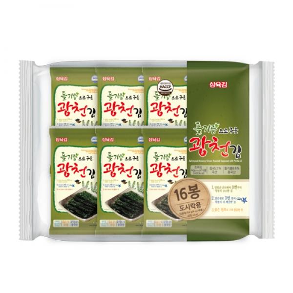 들기름광천김(도시락김) 4gX16봉