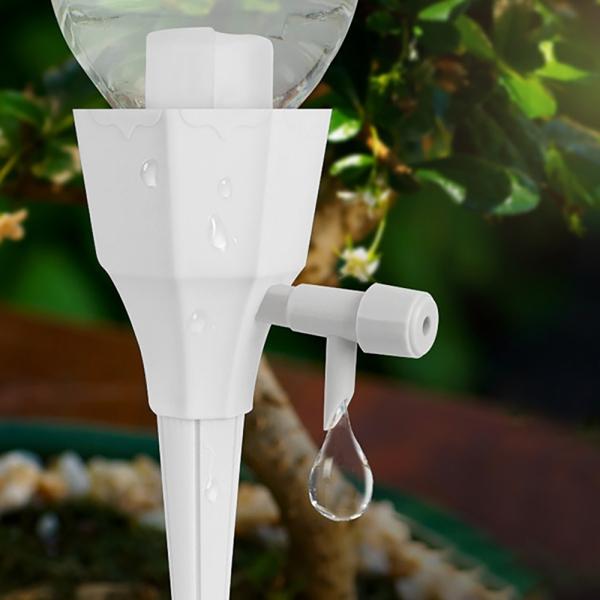 물조절 화분 자동급수기 페트병 급수기 6p(화이트)