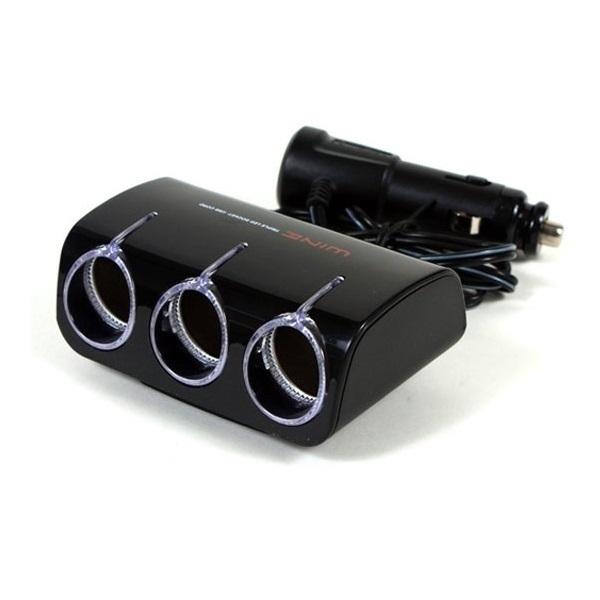 ab와인 usb 3구소켓]시거잭 플러그/멀티소켓/충전소켓