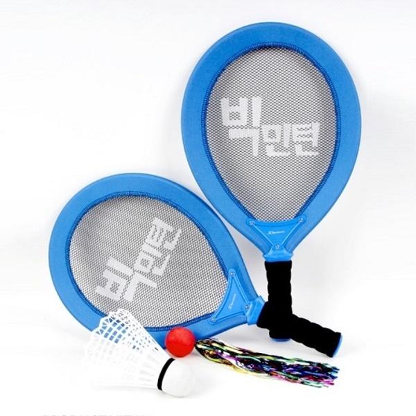 js빅민턴 ]배드민턴 야외 라켓 스펀지공 셔틀콕