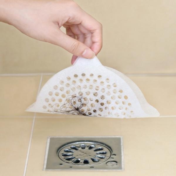 욕실 하수구 배수구 머리카락 거름망 배수구망 20매