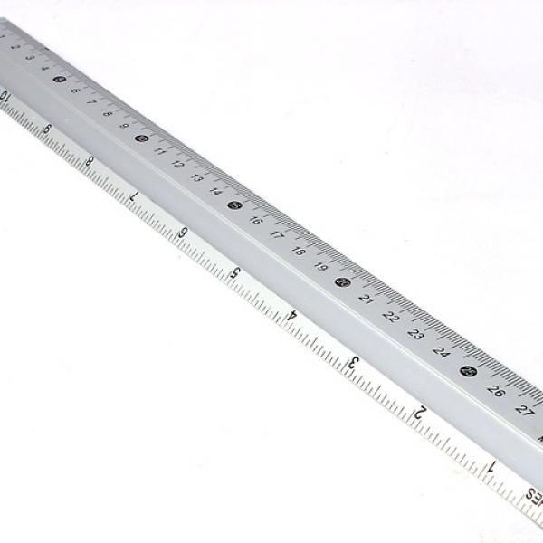 466D] 30cm 알루미늄 자 (24개세트)