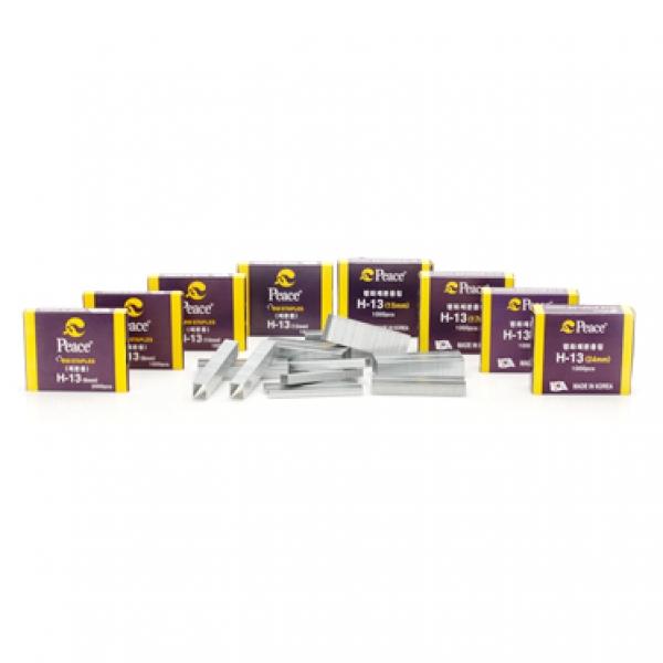457B] 4000 평화 H13 제본용 스테플러침 24mm (10개세트)