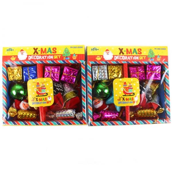 134B] 2000 X-MAS 데코세트 (10개세트)