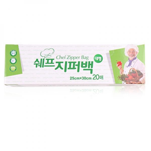 대진 쉐프 지퍼백 대 20매