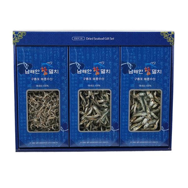 멸치선물세트 세멸500g+중멸500g+대멸400g