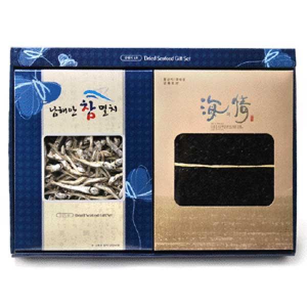 (선물용멸치) 대멸 800g + 재래돌김 50장