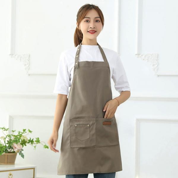 트리공방 모던 캔버스 앞치마 생활방수 카페앞치마