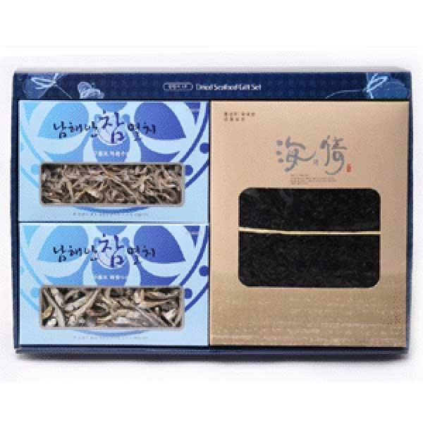 (선물용멸치) 소멸 1kg + 재래돌김 50장