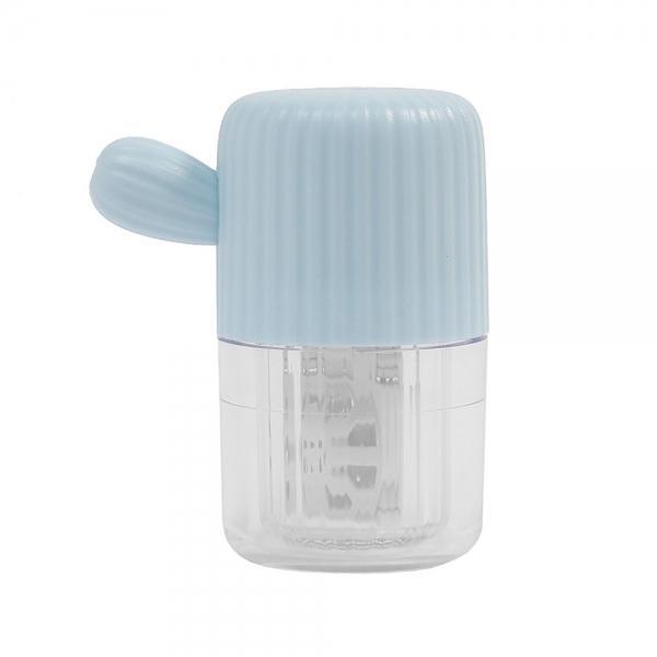 반자동 회전 렌즈세척기 콘텍트렌즈 세척통(스카이)