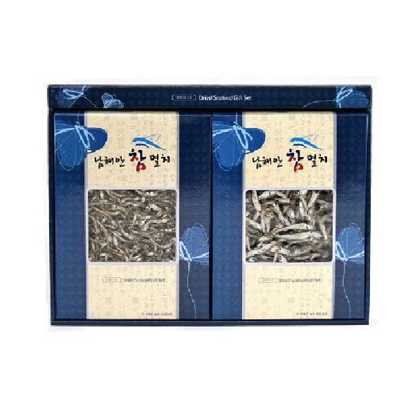 멸치선물세트 세멸 1kg + 대멸 800g