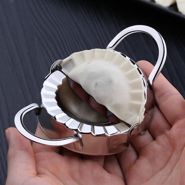 홈쿠킹 스텐 예쁜모양 만두만들기 만두틀 (9.5cm)