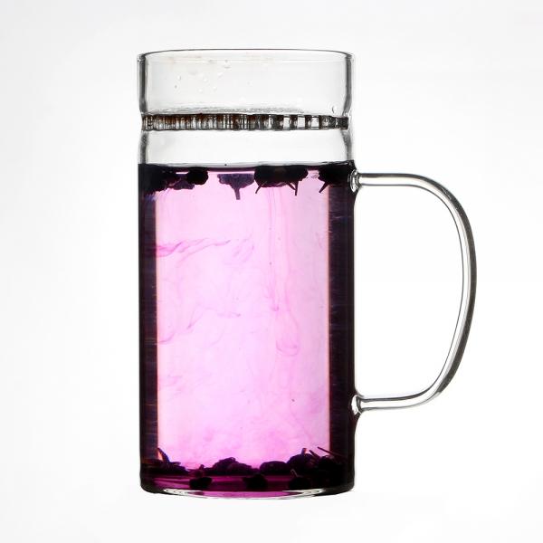 달콤티 차우림 유리컵 필터 티포트 머그컵 (250ml)