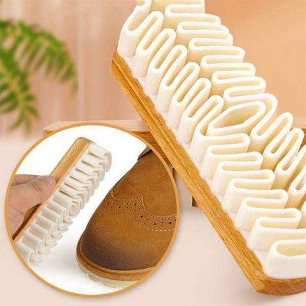 구두솔 먼지 제거 기모 세우기 스웨이드 전용 브러쉬