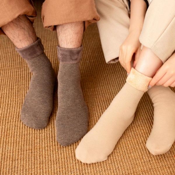 남녀공용 방한 니트골지 중목양말 장목양말 기모양말 겨울덧신 발열덧신 보온덧신 기모덧신 수면양말