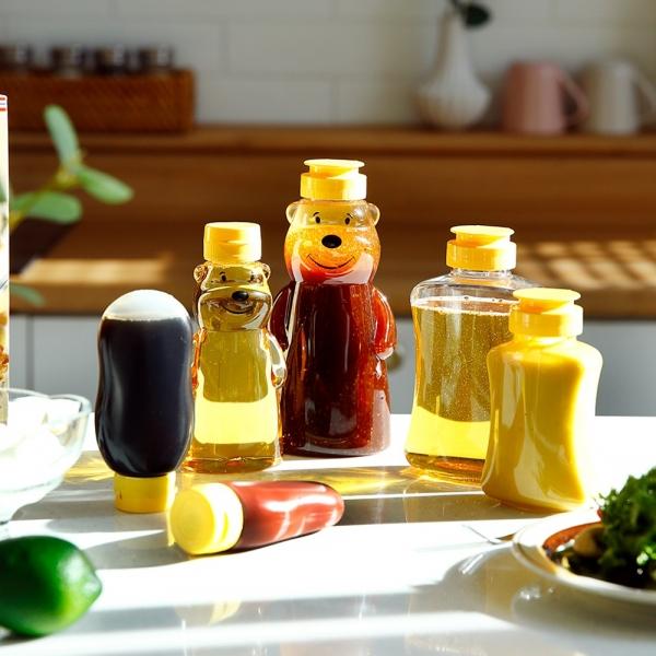 플라라 곰돌이 소스병