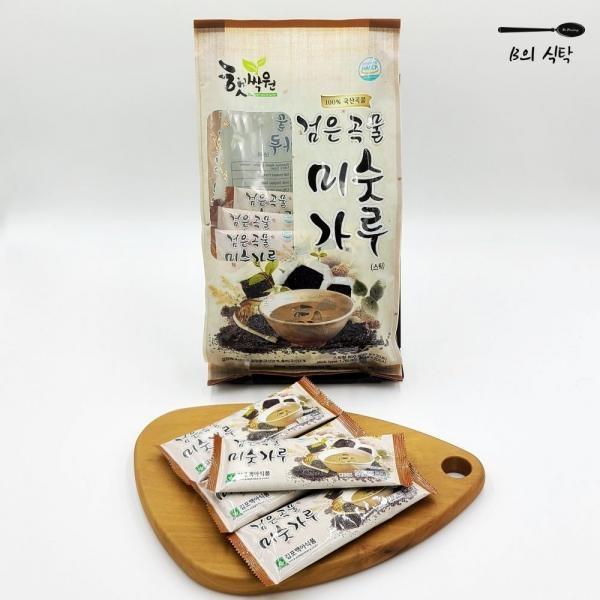 B의식탁 아침 간편 식사 대용 검은 콩 미숫 가루 스틱