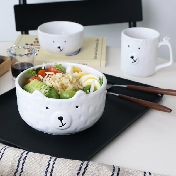 플라라 폴라베어 브런치 플레이트 북극곰 식기