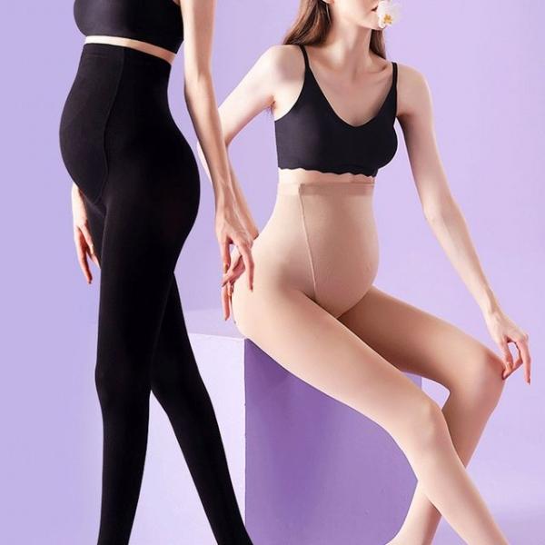 임산부 레깅스 스타킹 2종 임산부 기모 레깅스 스타킹