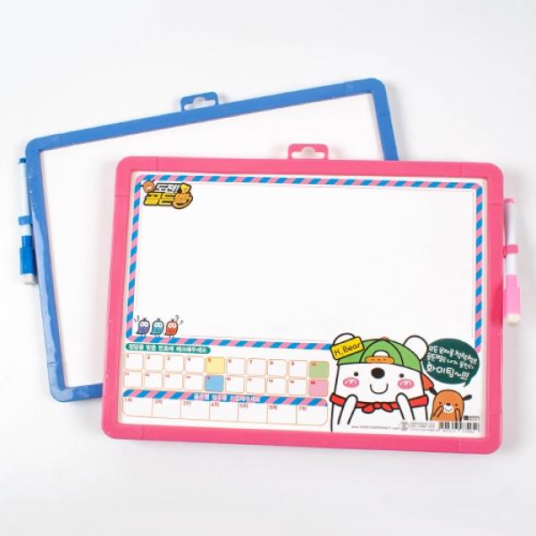 골든벨양면화이트보드 A4 F-5 1개 랜덤발송