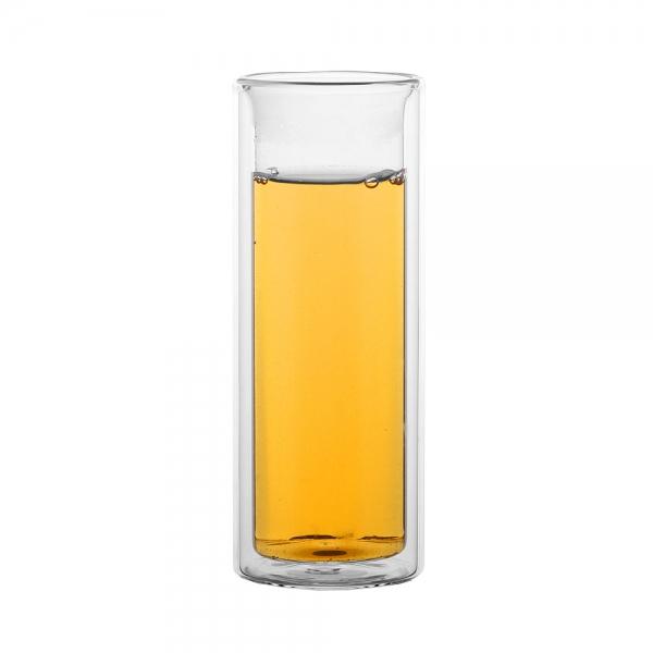 [로하티]퀸글라스 이중 유리컵(300ml) 내열 유리잔