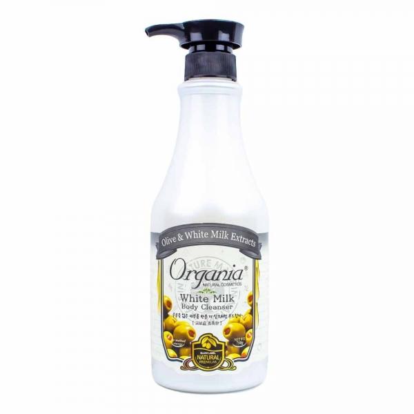 오가니아 화이트 밀크 바디 클렌저 750ml 고보습 촉촉한 451160