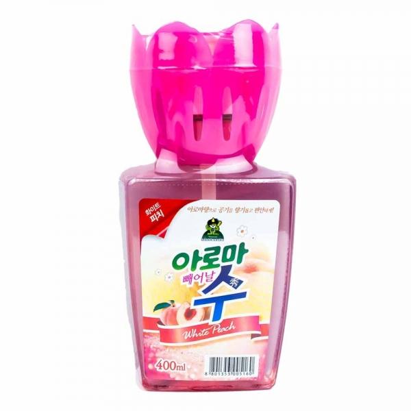 아로마 수 화이트 피치 탈취제 400ml 화장실 거실 안방 방향제 005160